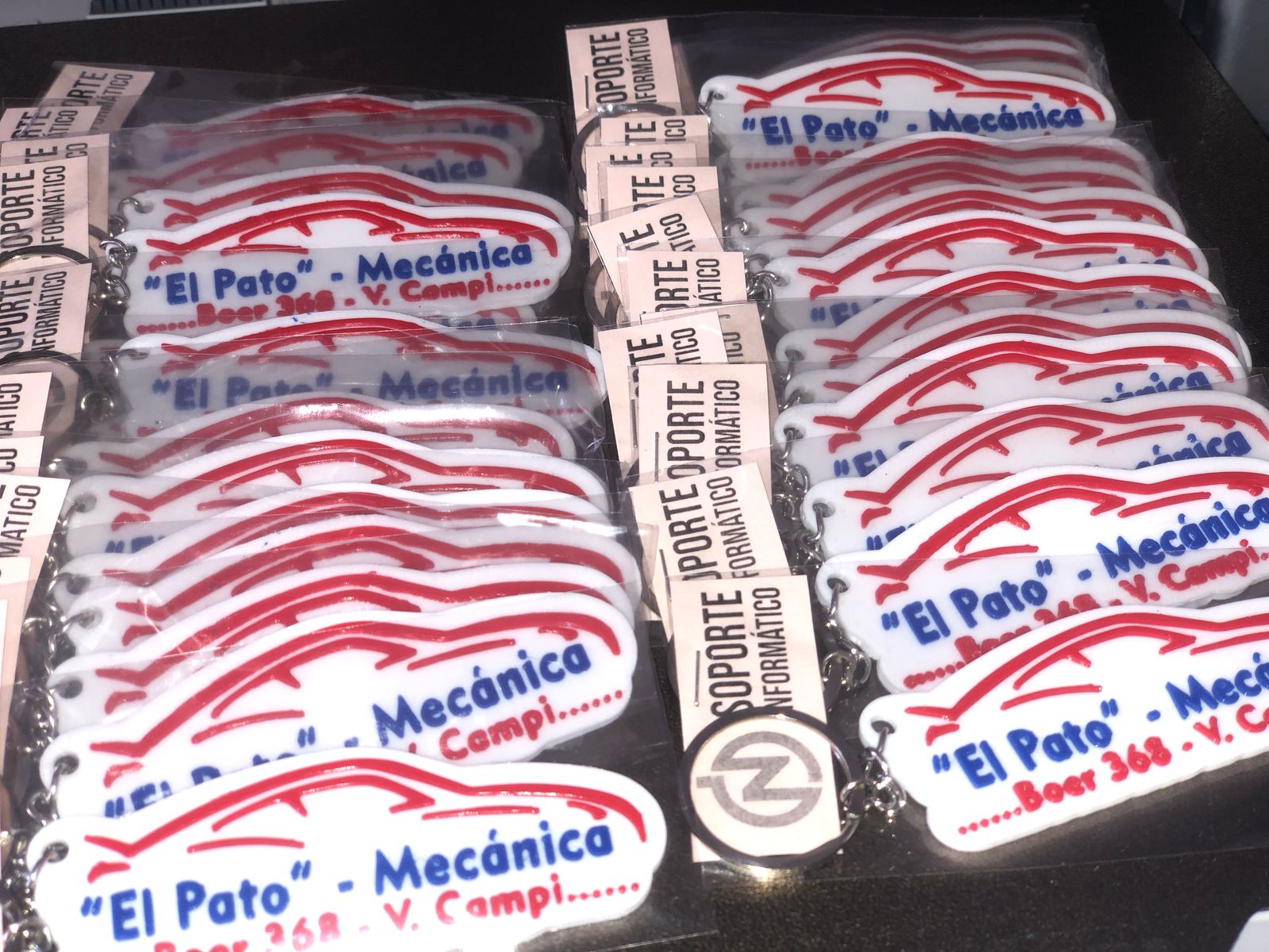 Llaveros personalizados